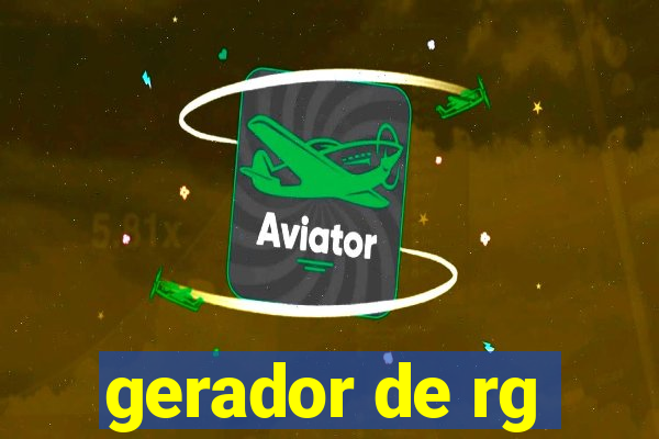 gerador de rg